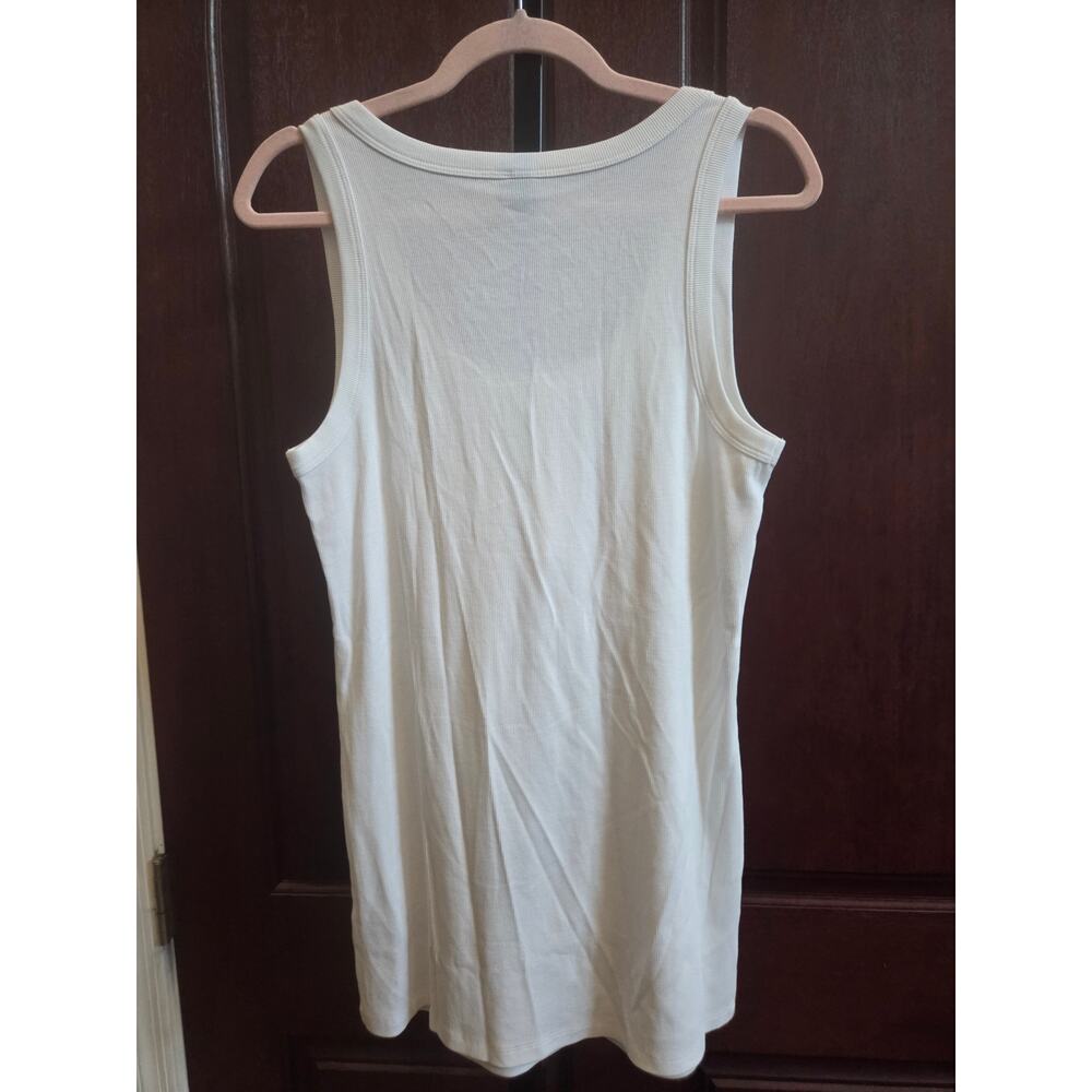 NWT Torrid Size 2 2X White Modal Ribbed Tank Top - Picture 5 of 5